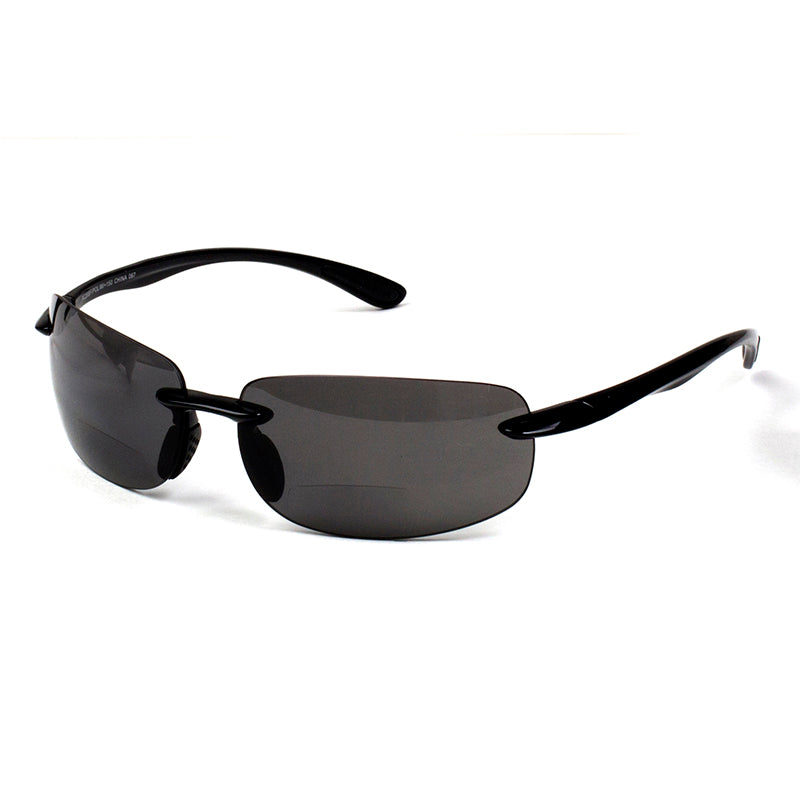 2 pr Power +2.25 Tinted bifocal Reading Glasses Sport Polarized Sunglass  reader