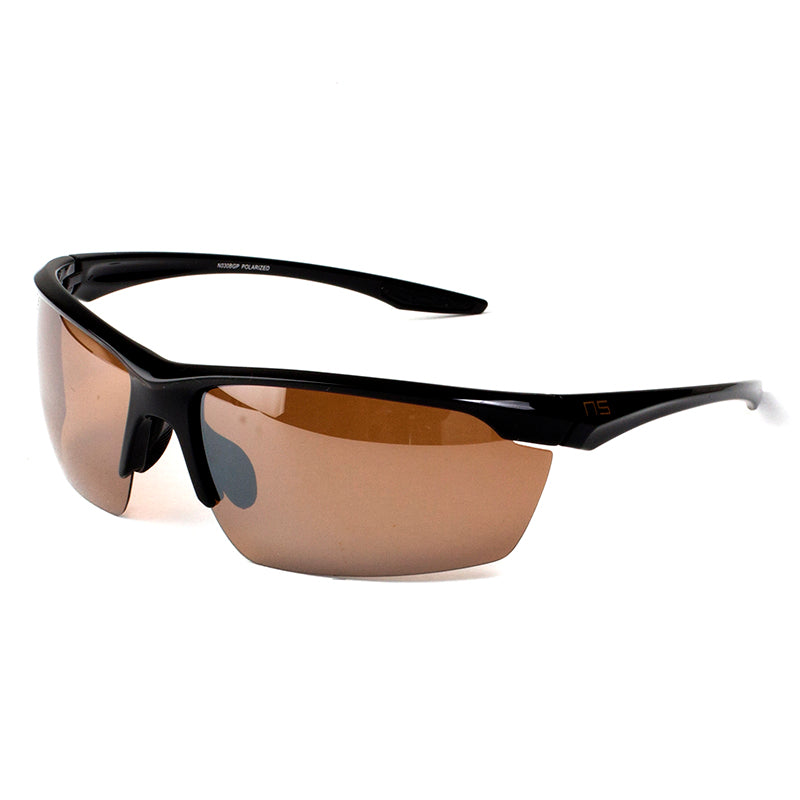 YUM Pradco Polarized Sport Optics Fishing Sunglasses Outdoors Black Or Brown